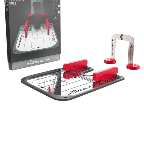 Putting Spiegel Rot/Grau
