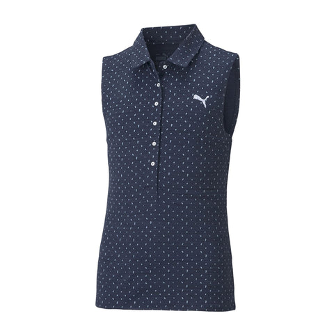 Polo Cloudspun Polka SL Mädchen Navy Blazer