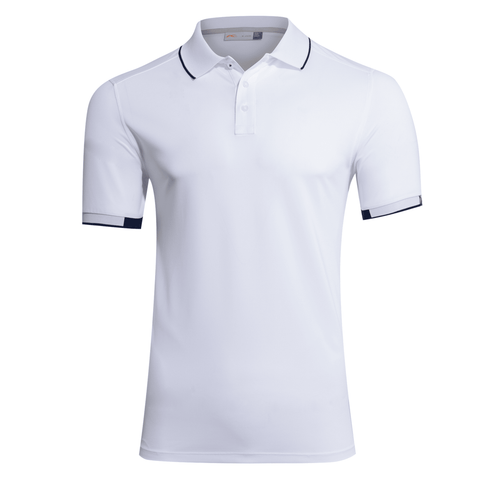 Steve Golf Polo Weiß Herren