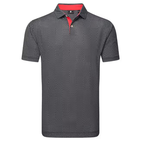 Irongate Print Lisle Polo Herren