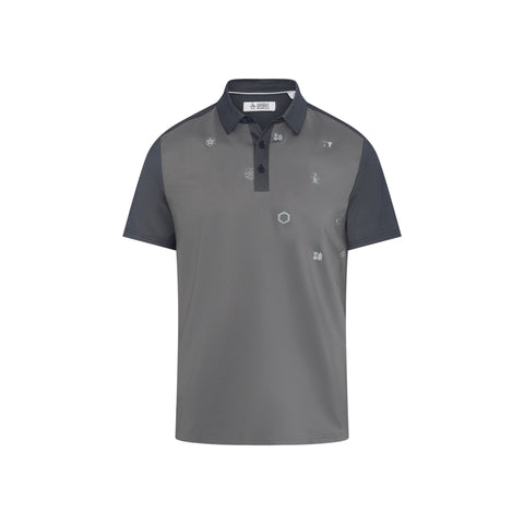 Pete's 50's Block Polo Herren