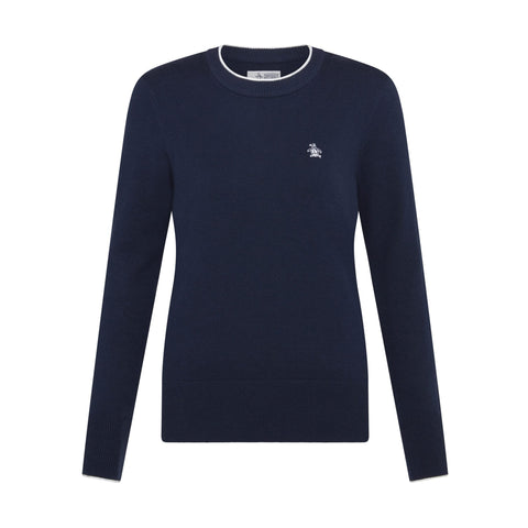 Solid Pullover Damen
