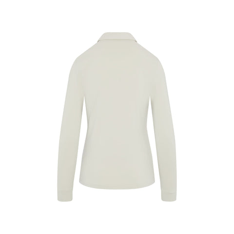 Longsleeve Mesh Polo Damen