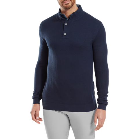 Drirelease Button Placket Sweater Herren