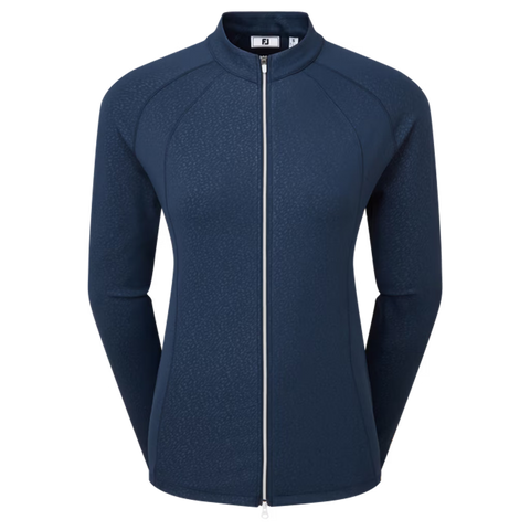 Embossed Full-Zip Midlayer Damen