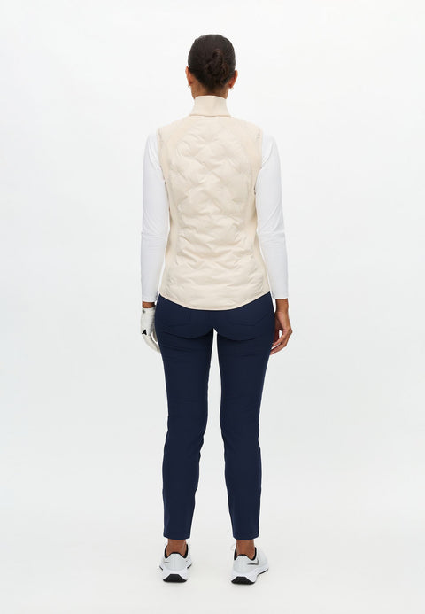 Padded Windbreaker Weste Damen