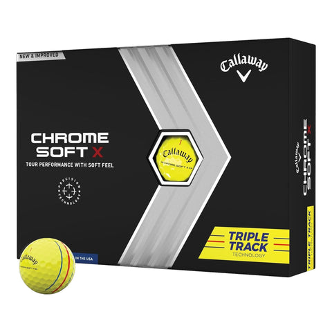 Chrome Soft X 2022 Golfbälle