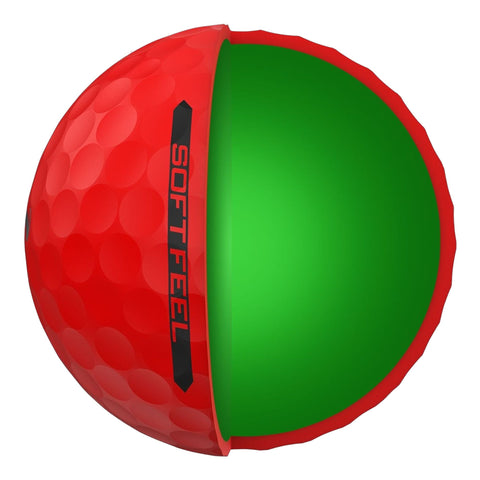 Soft Feel Brite Golfbälle
