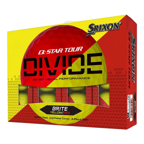 Q-Star Tour Divide 2 Golfbälle