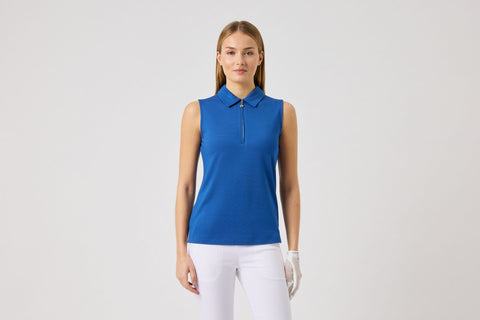Peoria Sleeveless Poloshirt Damen