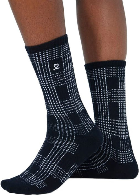 Golf Plaid Socken Damen