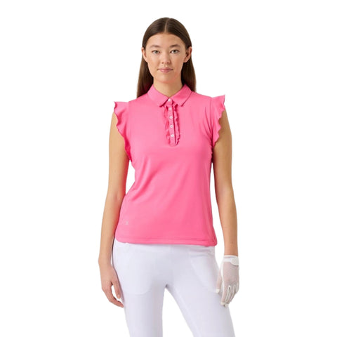 Frill SL Poloshirt Damen
