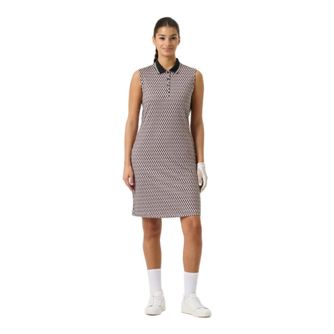 Geometric SL Kleid Damen