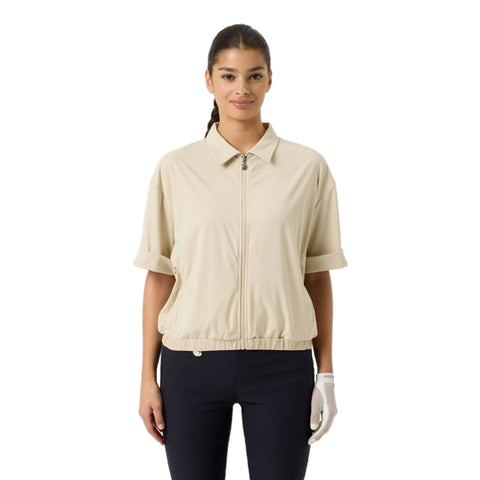 Halbarm T-Shirt Jacke Damen