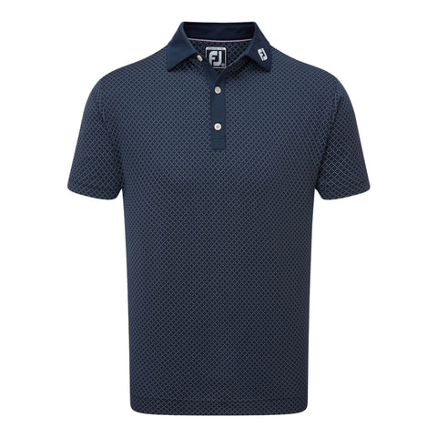 Diamond Dot Lisle Polo Herren