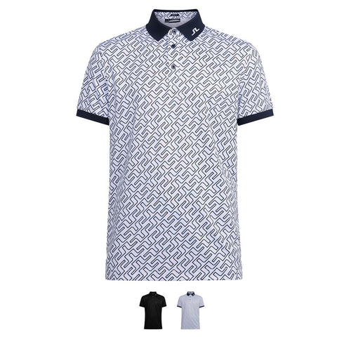 Tour Tech Print Polo Herren