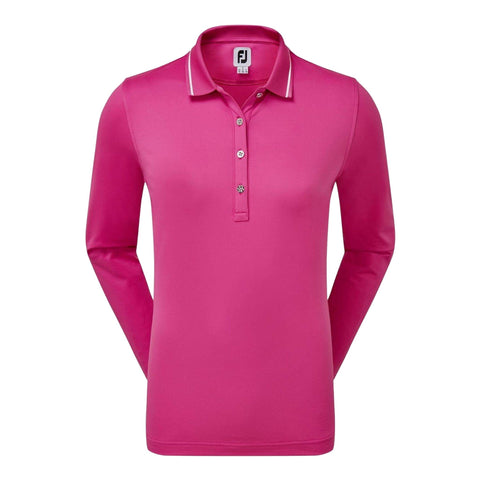 Thermal Langarm-Polo Damen