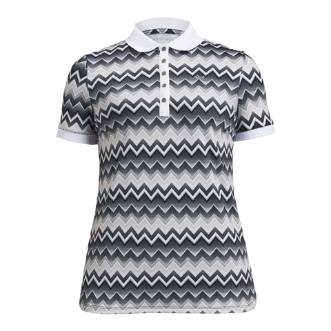 Element Polo Zigzag Sand Damen