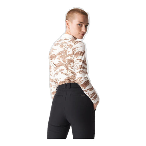 Sia Langarm Polo Damen