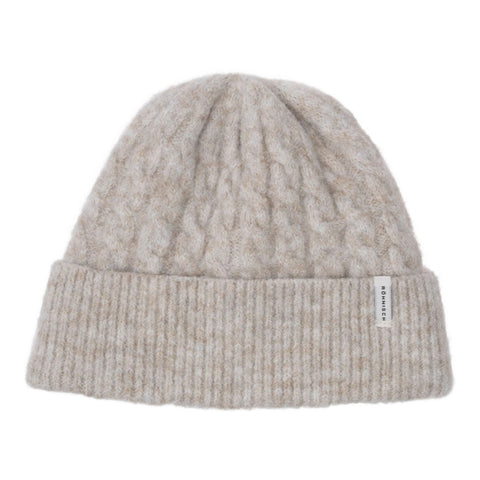 Cable Lined Beanie Damen