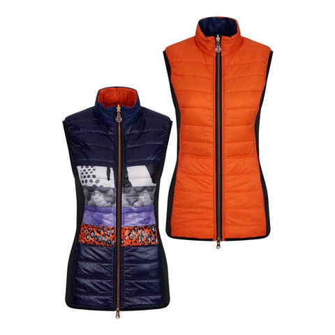 Graphic Wende-Weste Damen
