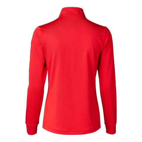 Anna Half Neck Long Sleeve Polo Damen