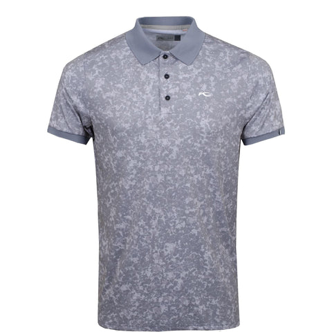 M Spot Printed SS Polo Herren