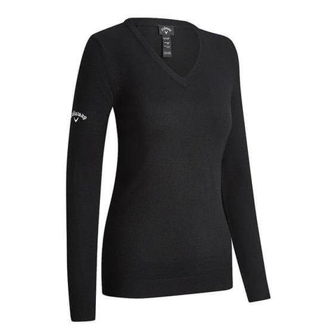 V-Neck Merino Sweater Damen
