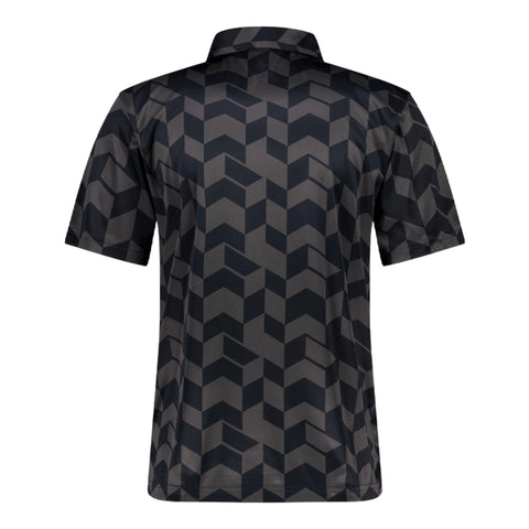 Graphic Short Sleeve Polo Herren