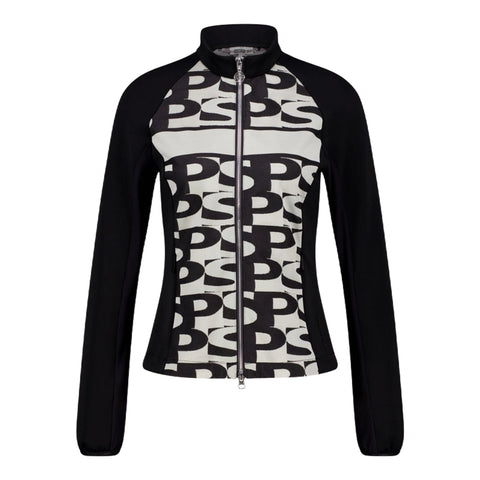 Gemusterte Funktionsjacke Damen