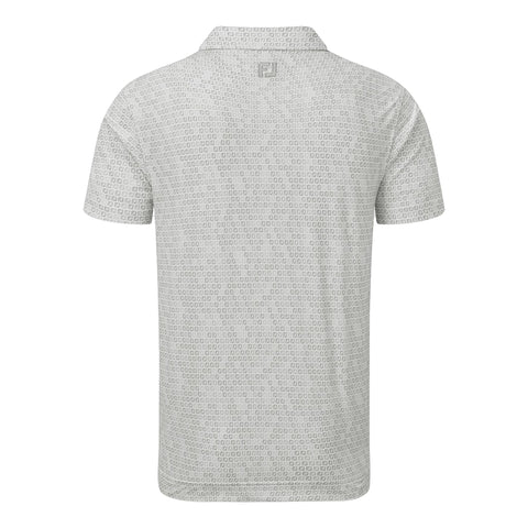 Digital Camo Print Lisle Polo Herren