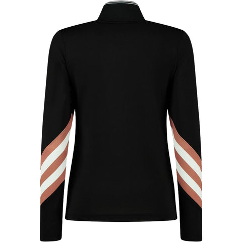 Bari Half Neck Longsleeve Polo Damen