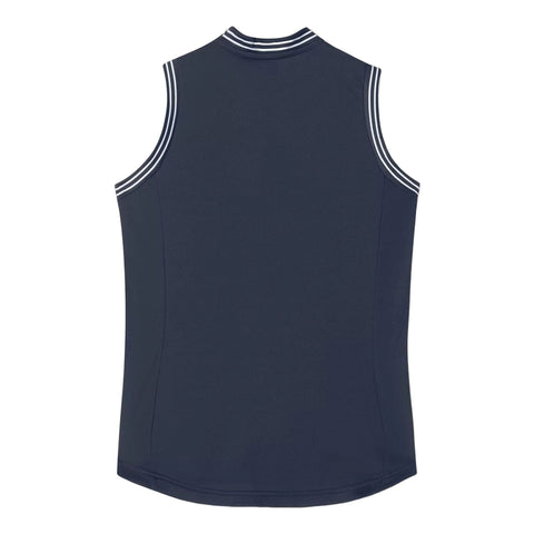 Nostalgia Ärmelloses Poloshirt Damen