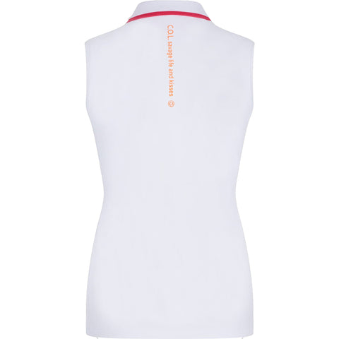 Golfpolo Ärmellos Damen