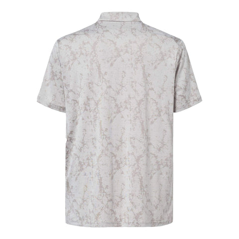 Marble Jacquard Poloshirt Herren