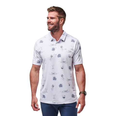 Island Paradise Poloshirt Herren