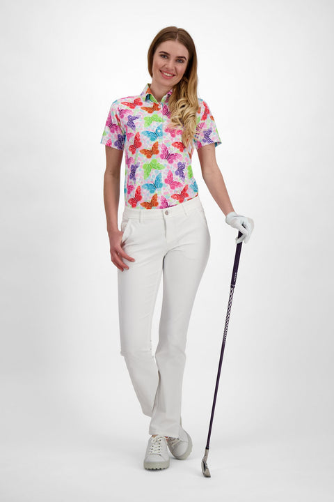 Butterfly Poloshirt Damen