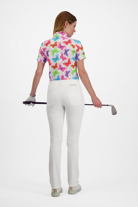 Butterfly Poloshirt Damen