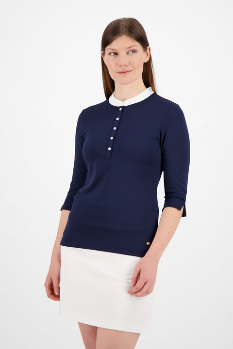 Pique Knit Shirt Damen