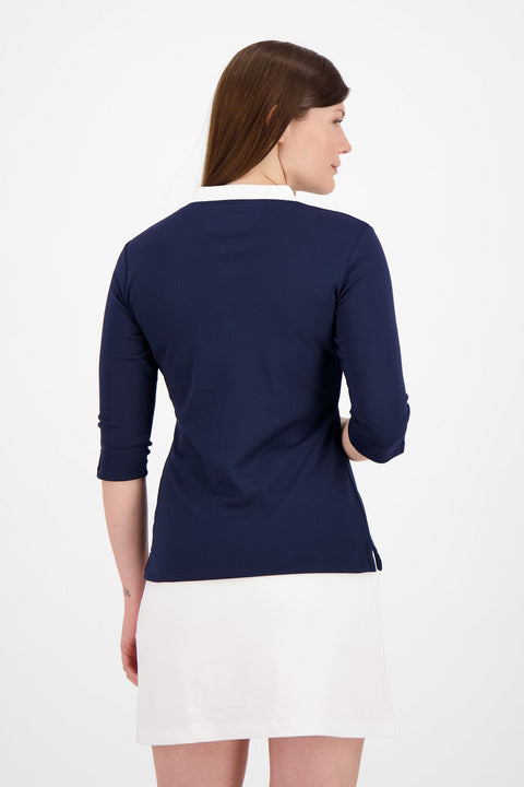Pique Knit Shirt Damen