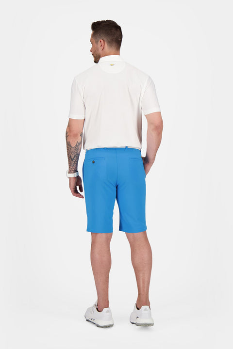 Solid Stripe Poloshirt Herren