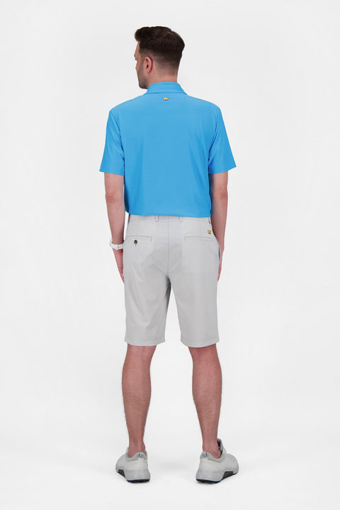 Solid Stripe Poloshirt Herren