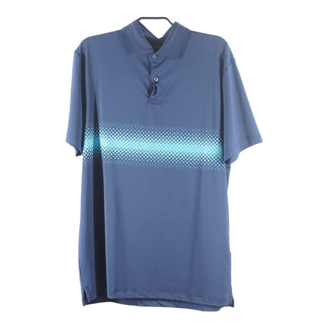 Ombre Stripe Golfpolo Herren