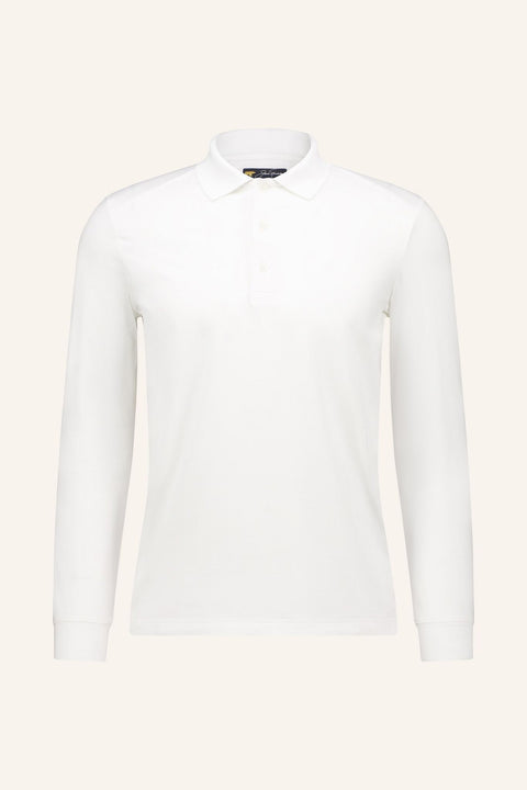 Langarm Polo Herren