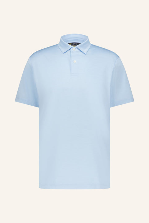 Tonal Solid Poloshirt Herren