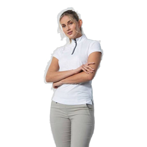 Kim Cap Sleeve Polo Damen