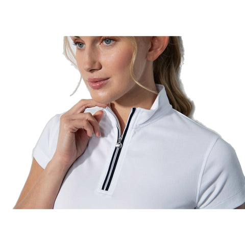 Kim Cap Sleeve Polo Damen