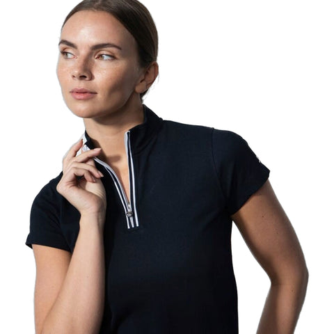 Kim Cap Sleeve Polo Damen