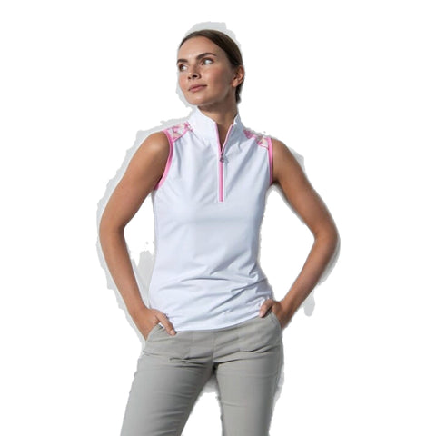 Perugia Sleeveless Half Neck Shirt Damen