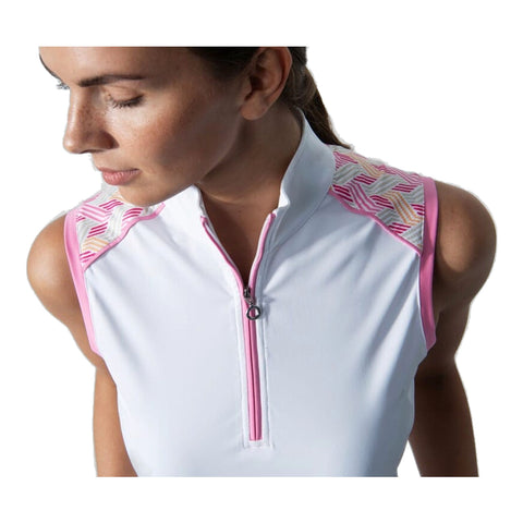Perugia Sleeveless Half Neck Shirt Damen